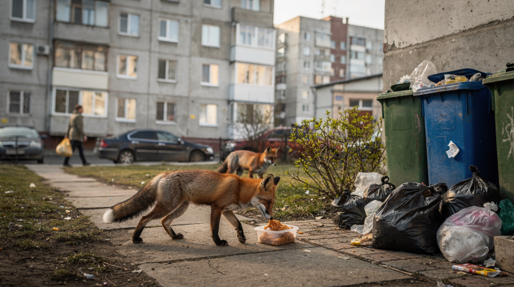 Городские популяции лисиц как источник инфекционных рисков